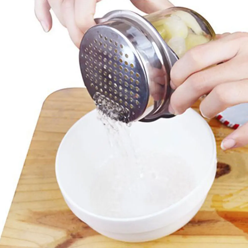 

1Pcs Multi-Use Kitchen Strainer Stainless Steel Can Filter Food Drainer Tool Colanders Gadgets