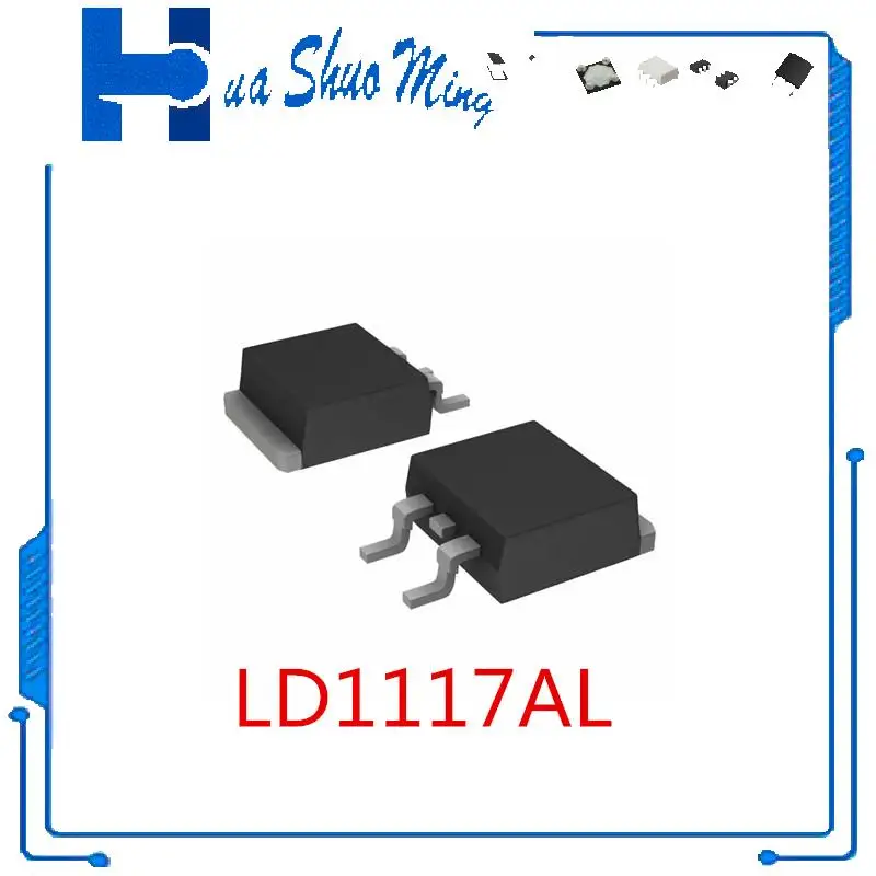 10Pcs/Lot  LD1117AL-3.3V-A  TO-263 L6997S  SOP20