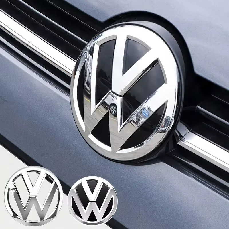 Gloss Black Replacement 135mm Front Grill emblem or 110mm Rear Trunk Lid Car badge for volkswagen Golf MK6 2009 2010 2011 2012