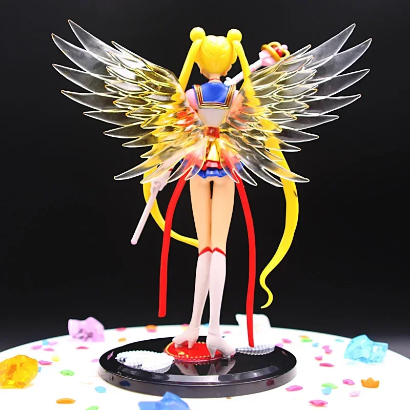 Eternal Sailor Moon Cake Ornaments Tsukino Usagi Action Figure Decoration Collection Doll Anime Model Toys for Birthday Gifts image 5
