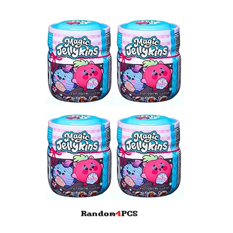 Magic jellykins plush. put water in the container, shake and discover your new stuffed animal (spin master )stress relief toy