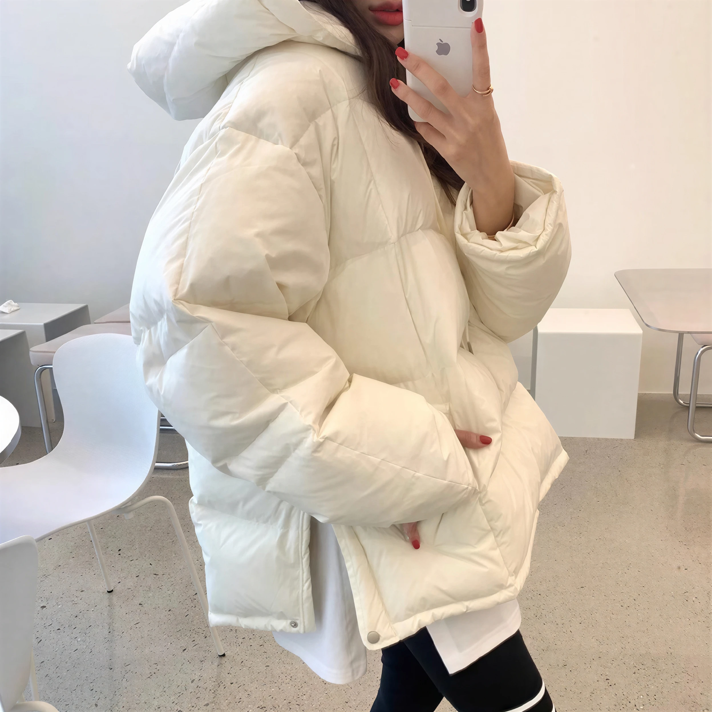 

Женские парки унисекс с осенней подкладкой из модала, стеганые двухслойные, с вертикальной подкладкой, удлиненные, элегантные, изящные, классические