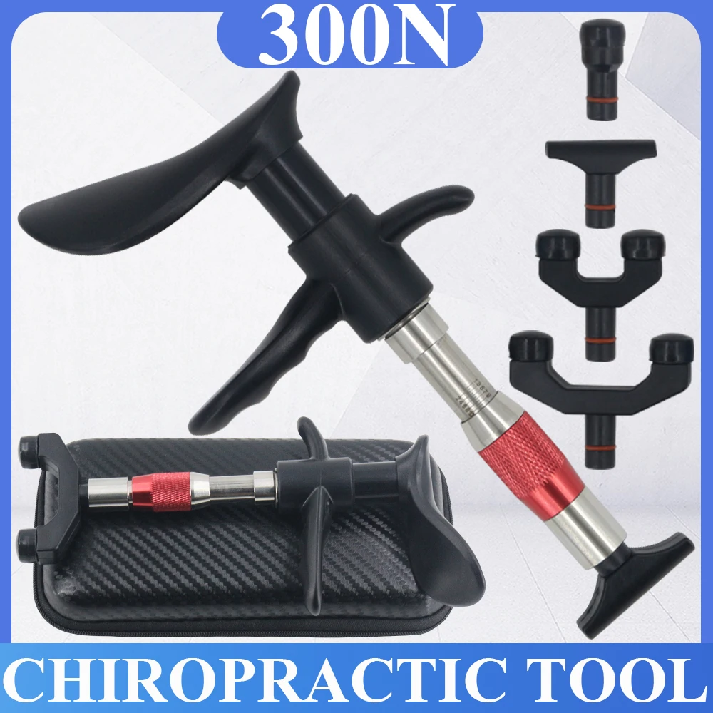 

300N Chiropractic Adjusting Tools Back Massage Spine Adjust Corrector Therapy Impulse Bone Setting Spinal Manual Massager Gun