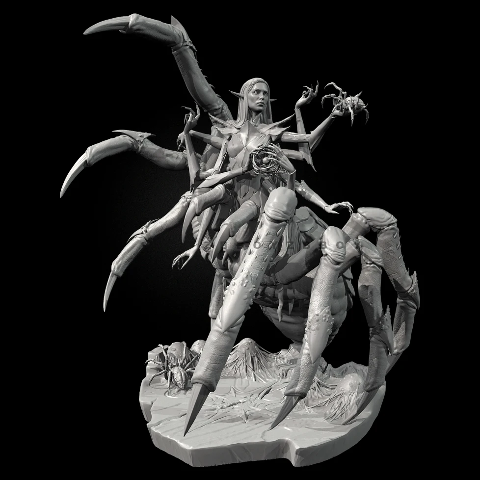 

The height of man 60mm 85mm 105mm Resin model colorless and self-assembled TD-7425/3D