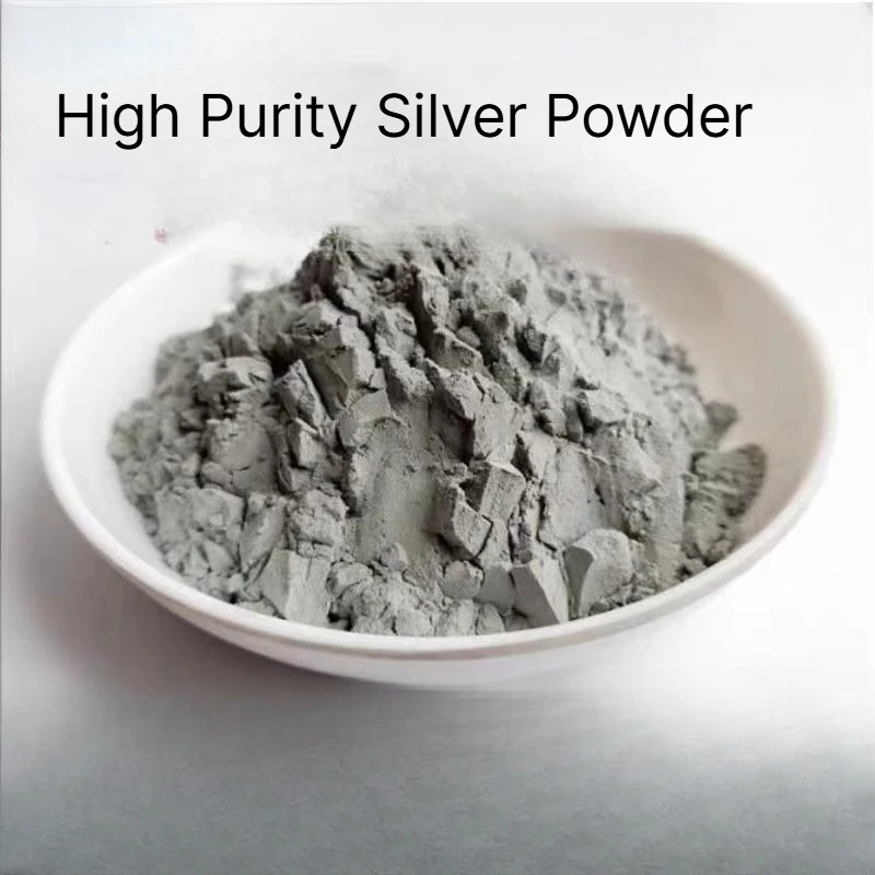 Silver Powder High Purity High Purity Nanometer Metal Ceramic Inlay ConductiveSolar Photovoltaic Sphere Alloy Welding Decoration
