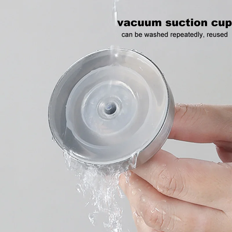 Picture 4: Bathroom Wall Hook Hanger Shower Adhesive Hook For Hanging Towel Stainless Steel Vacuum Suction Cup Hooks Shower Glass Hooks