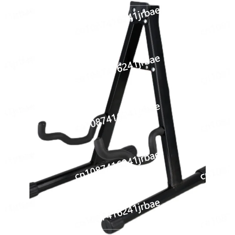 Durable A-Frame Metal Guitar Stand - Freestanding Floor Stand for Acoustic and Electric Guitars