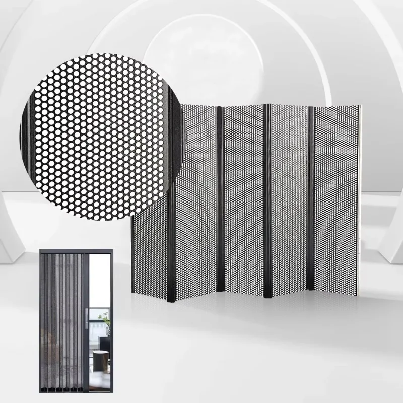 

Barrier insect flying door Shielding magnet curtain Windproof transparent curtain net