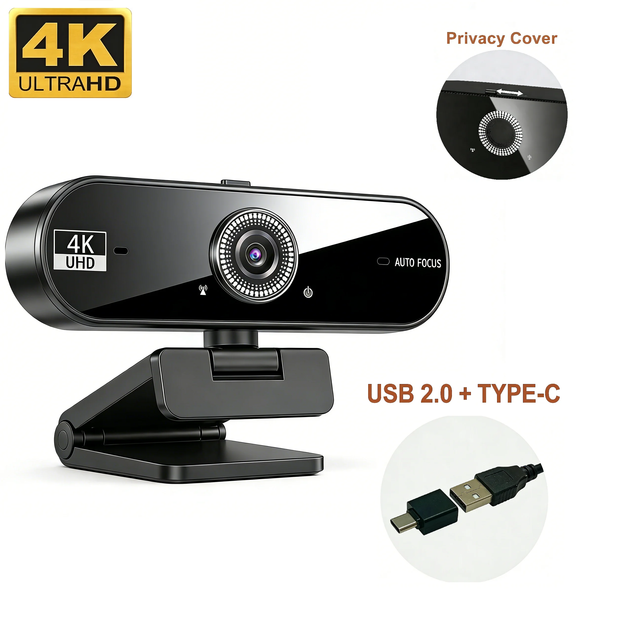 4K Webcam For Pc 30…
