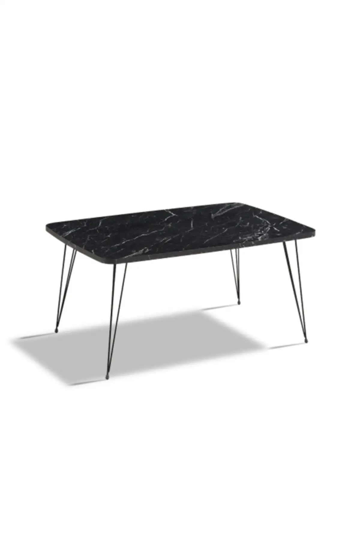 DOLBOVI black marble patterned Coffee Table Coffee Table