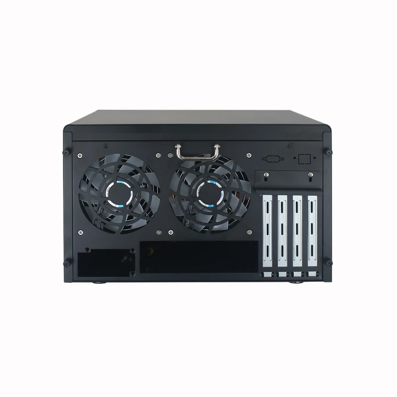 NAS Series 8-Bay MINI Server Hot Plug แชสซีอุปกรณ์จัดเก็บข้อมูลเครือข่ายแบบอุตสาหกรรมอุปกรณ์ควบคุม