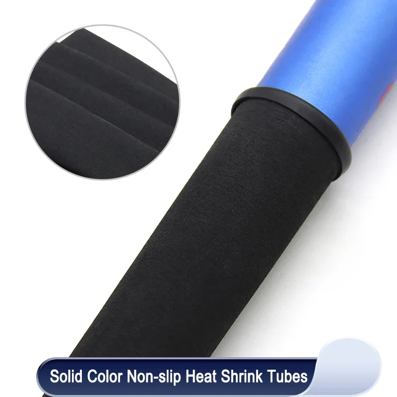 

Solid Color Non Slip Heat Shrink Tube 1.6m/piece Anti-slip Insulation Sleeve 20/22/25/28/30/35/40mm Waterproof Fishing Rod Wrap