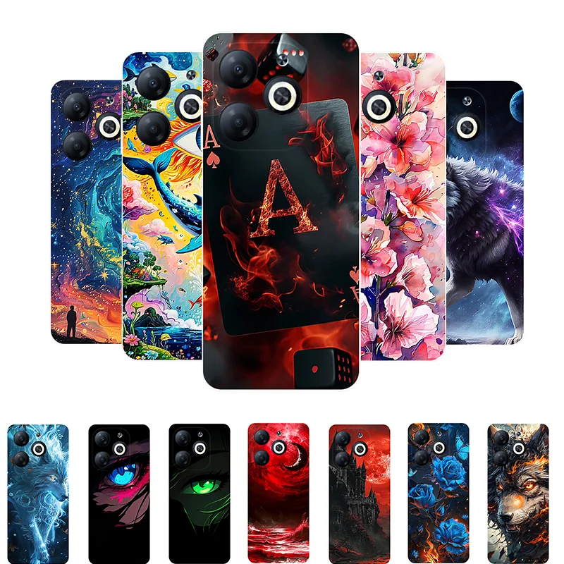 para-infinix-smart-8-capa-de-silicone-macio-poquer-lobo-a-moda-capa-traseira-para-infinix-smart-8-hd-x6525-capas-de-protecao-smart8-tpu