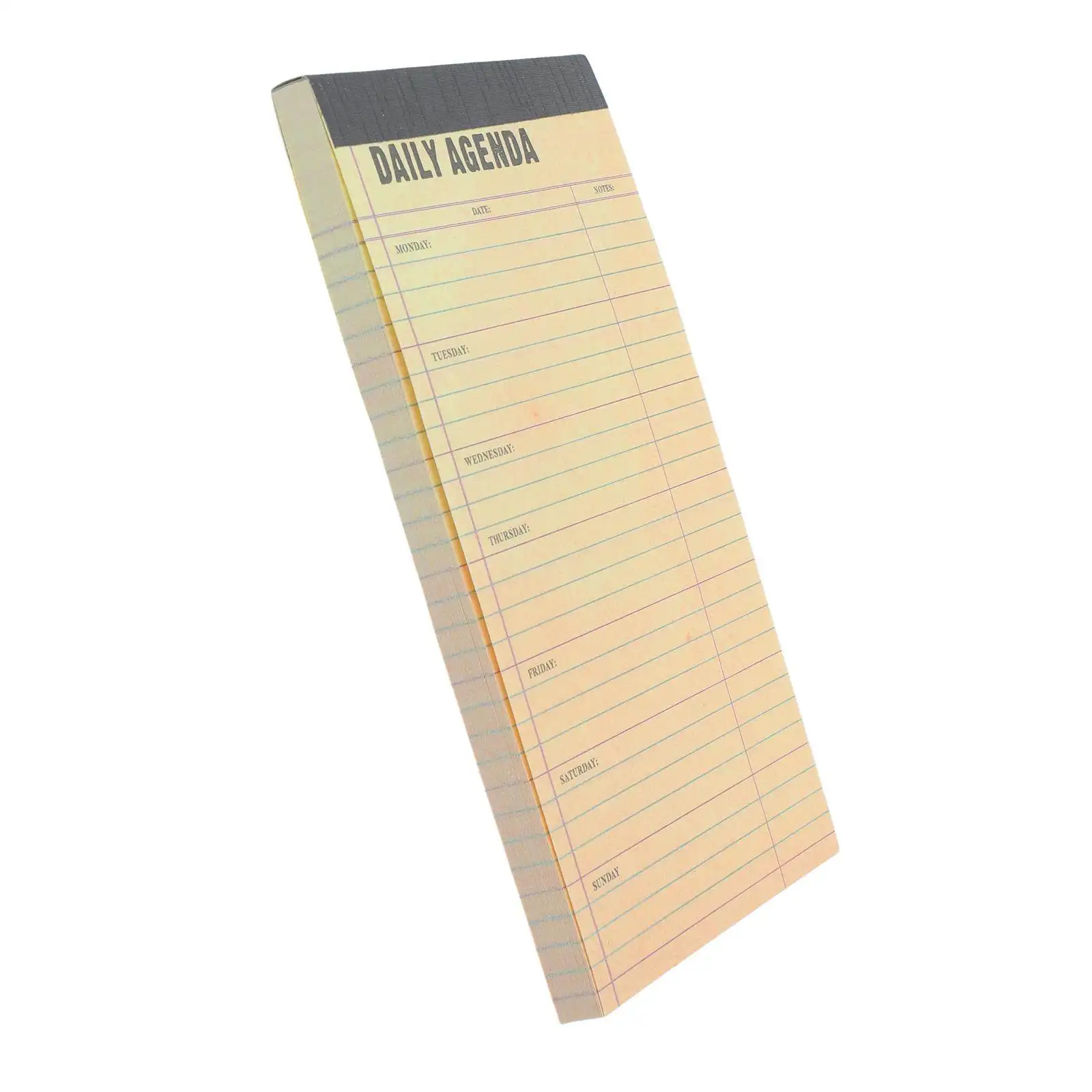 50 Sheets Undated Daily Planner Notebooks Calendar  To Do List Notebook Notepad Checklist Billing Receipt Hourly Planner