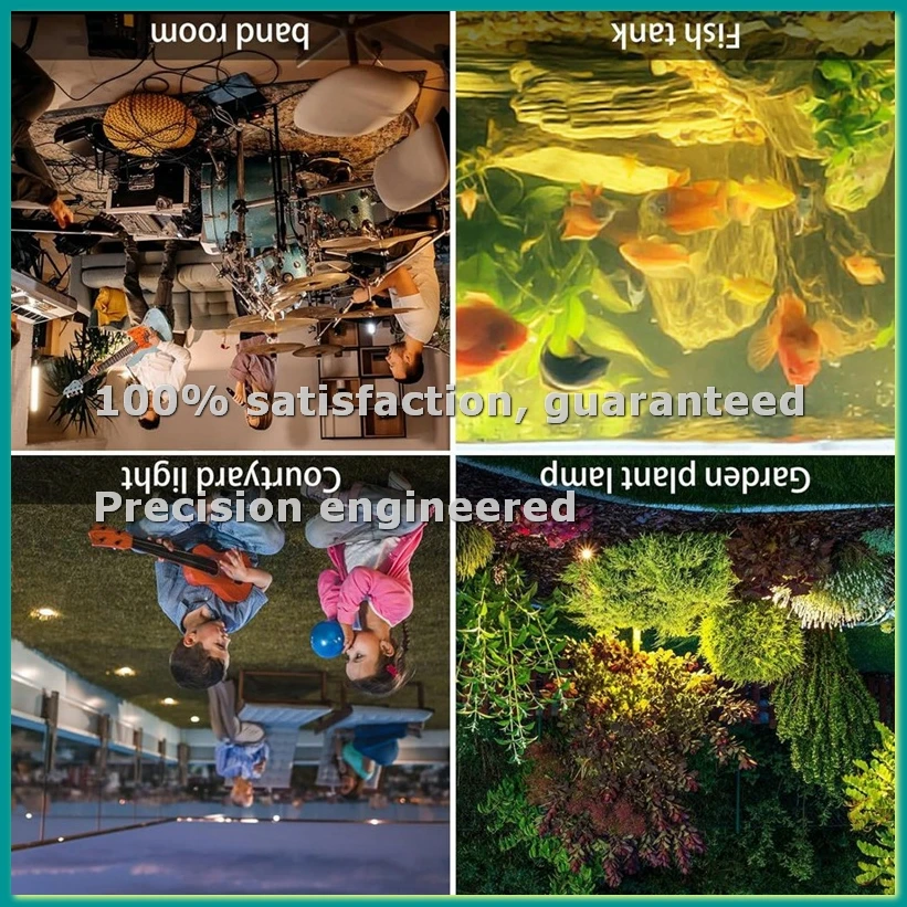 

Солнечные прожекторы для прудов, светодиодные подводные светильники на солнечных батареях с двумя головками, водонепроницаемые ландшафтные прожекторы B-ABLA