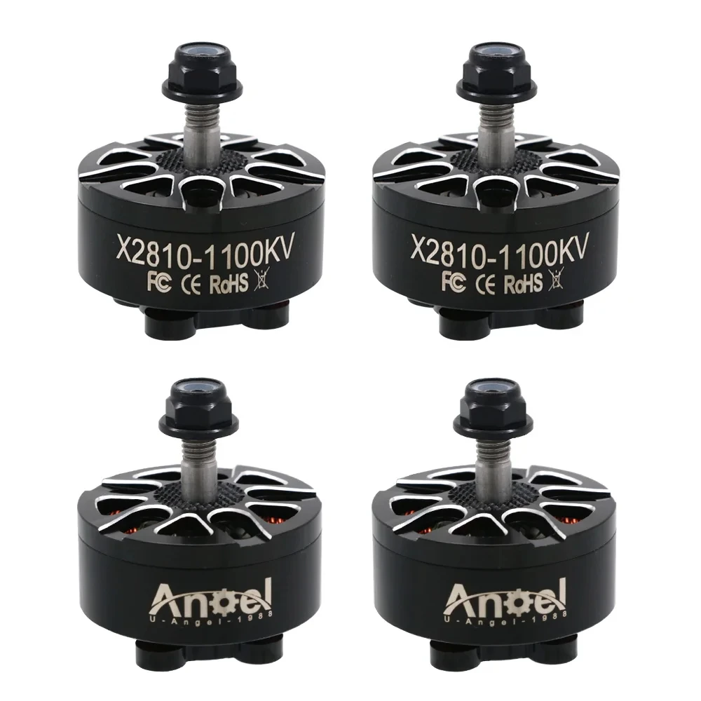 

4pcs/lot UAngel X2810 2810 900KV / 1100KV / 1500KV 4-6S Brushless Motors for FPV Racing RC Drone Parts