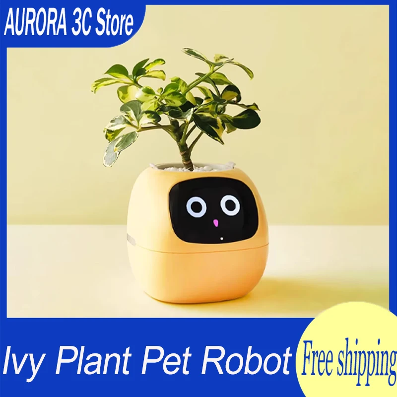 Ivy Plant Pet Robot Creative Interaction Tamagotchi Pet Cute Smart Flower Small Pot App Control Custom Pet Plants Emotions Robot