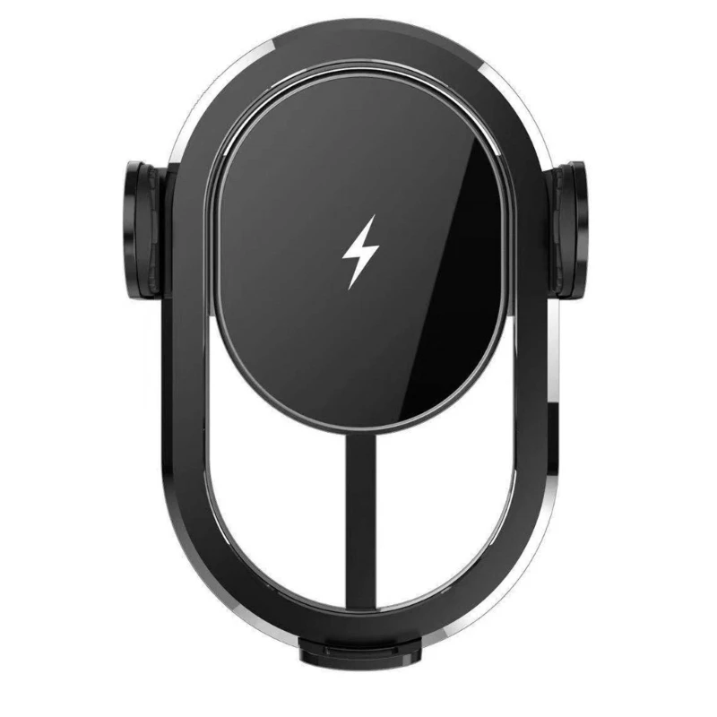 Suporte telefone para carro com indução magnética inteligente, rack para painel ventilação, suporte montagem, rotação
