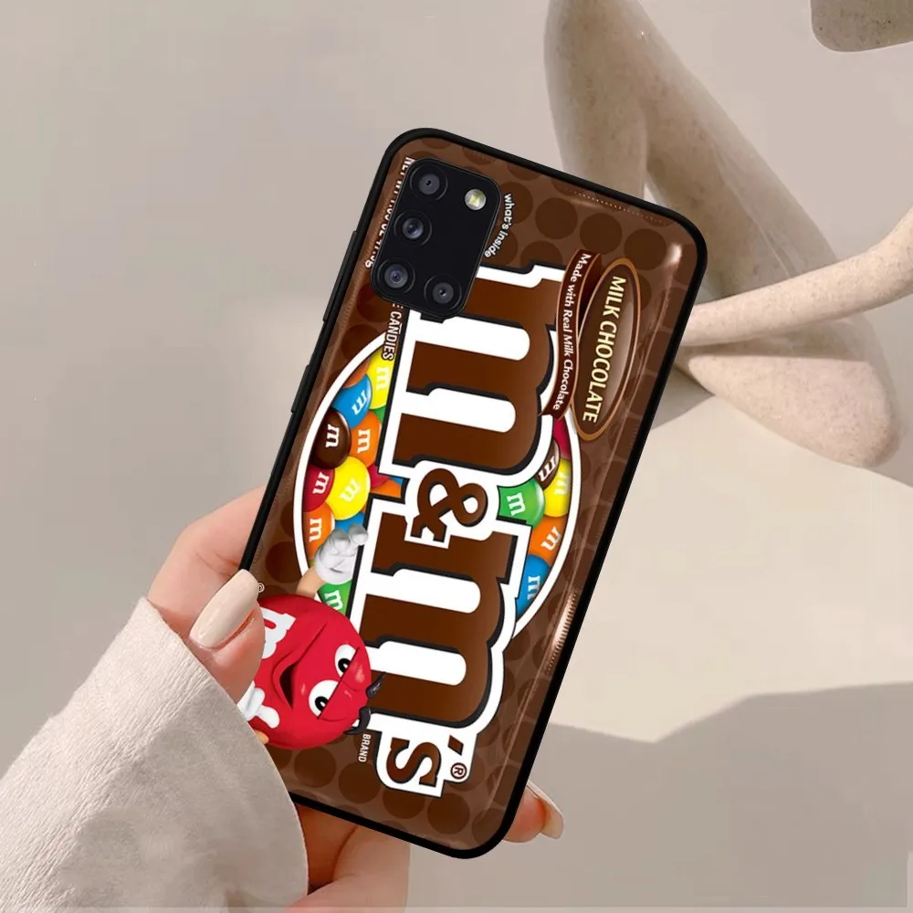 Cartoon C-Cokelat M-Ms Phone Case For Samsung A 10 11 12 13 20 21 22 30 31 32 40 51 52 53 70 71 72 73 91 13 shell