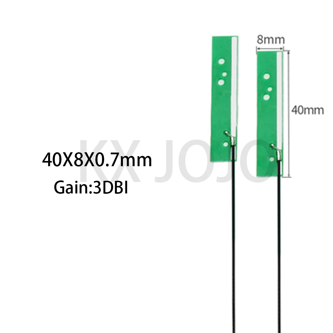 Built-in PCB Antenna 2pcs 2.4G 5.8G Dual-frequency WIFI Module Omni Directional High-gain Antenna IPEX/Soldering Bluetooth