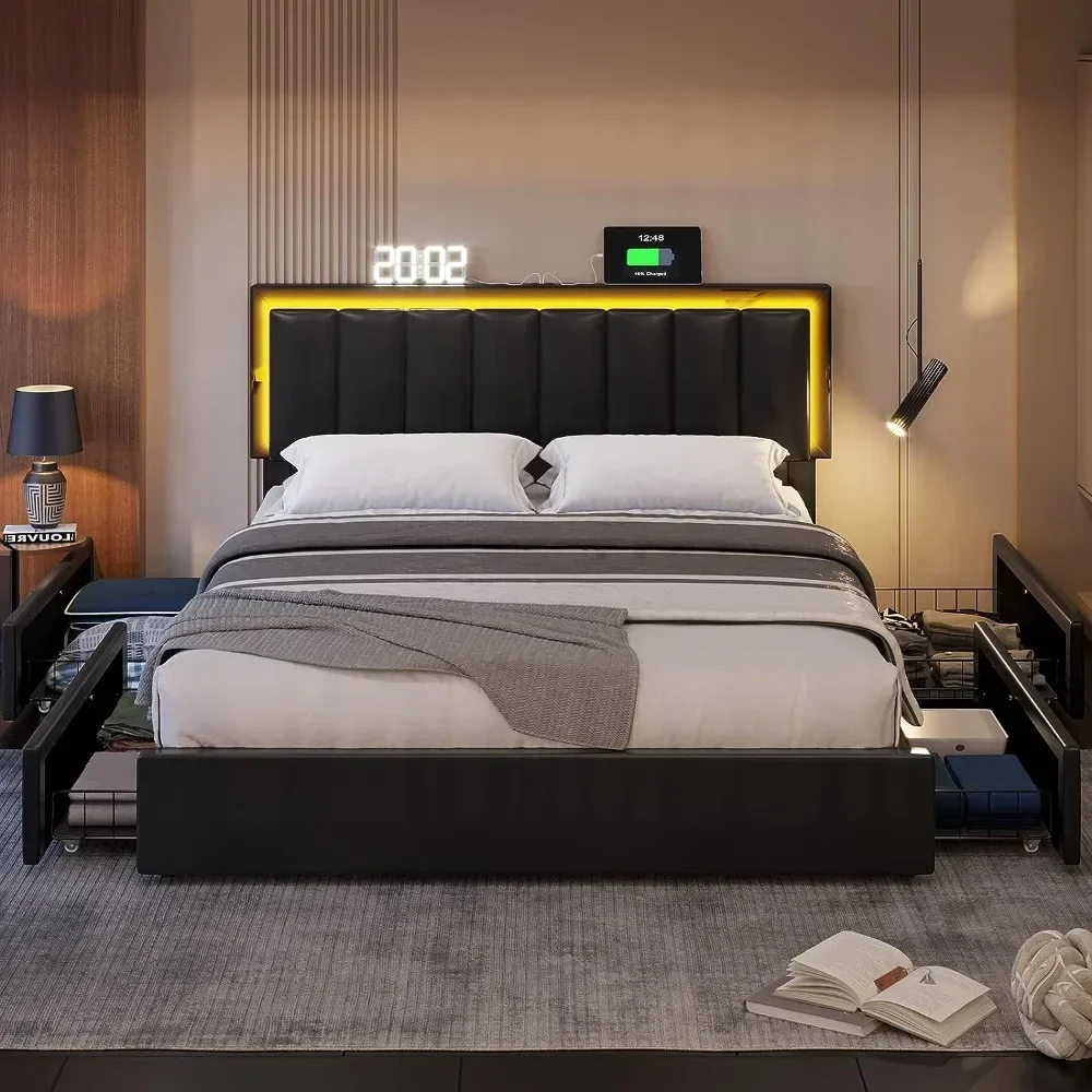 %A Queen Siz Bed Fr…