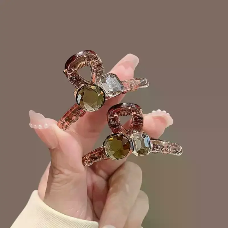 Mini-Haarspangen mit Perlen und Strass, kleine Haarklammern für Ponyfransen, süßer Prinzessinnen-Stil, Haar-Accessoires für den Alltag