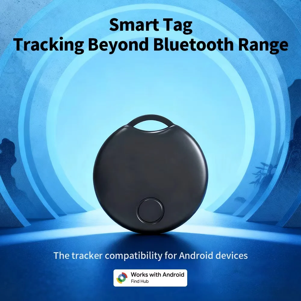 Más allá de llaves de seguimiento de alcance Bluetooth buscador de larga distancia para Android Google's Find Hub aplicación Smart Tag para Pixel Vivo GMS