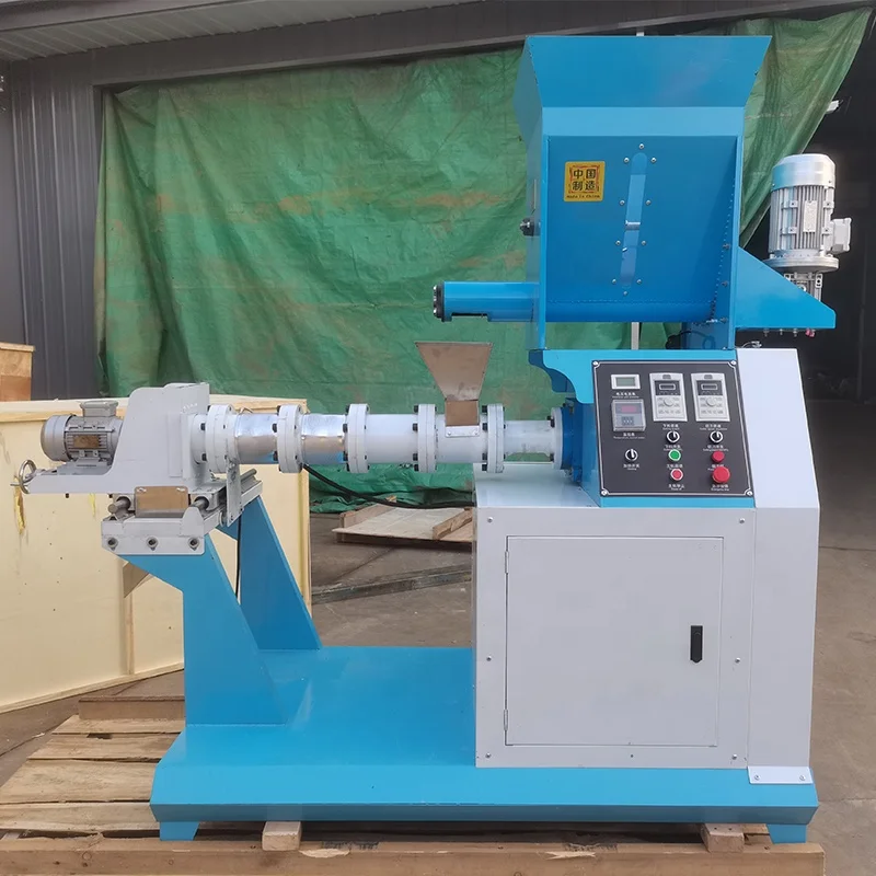 動物飼料押出機設備 飼料加工機 犬猫ペットフード製造機 飼料ペレット生産ライン