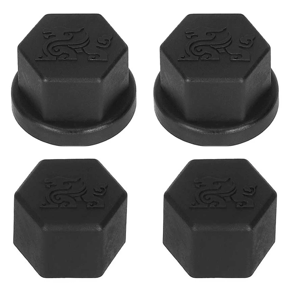 2 قطعة عمود المحرك الجوز البلاستيك حامي غطاء الروك رمح غطاء الزخرفية حماية غطاء غبار لأجزاء Kukirin G2 الرئيسية #5