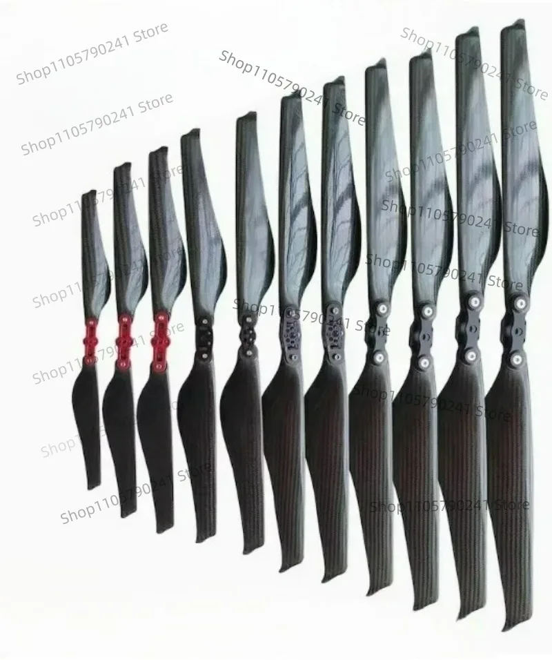 Low Noise Damping Carbon Fiber Foldable Props 15 18 20 22 24 26 28 30 32 34 36 Inch CW CCW for Plant Protection UAV