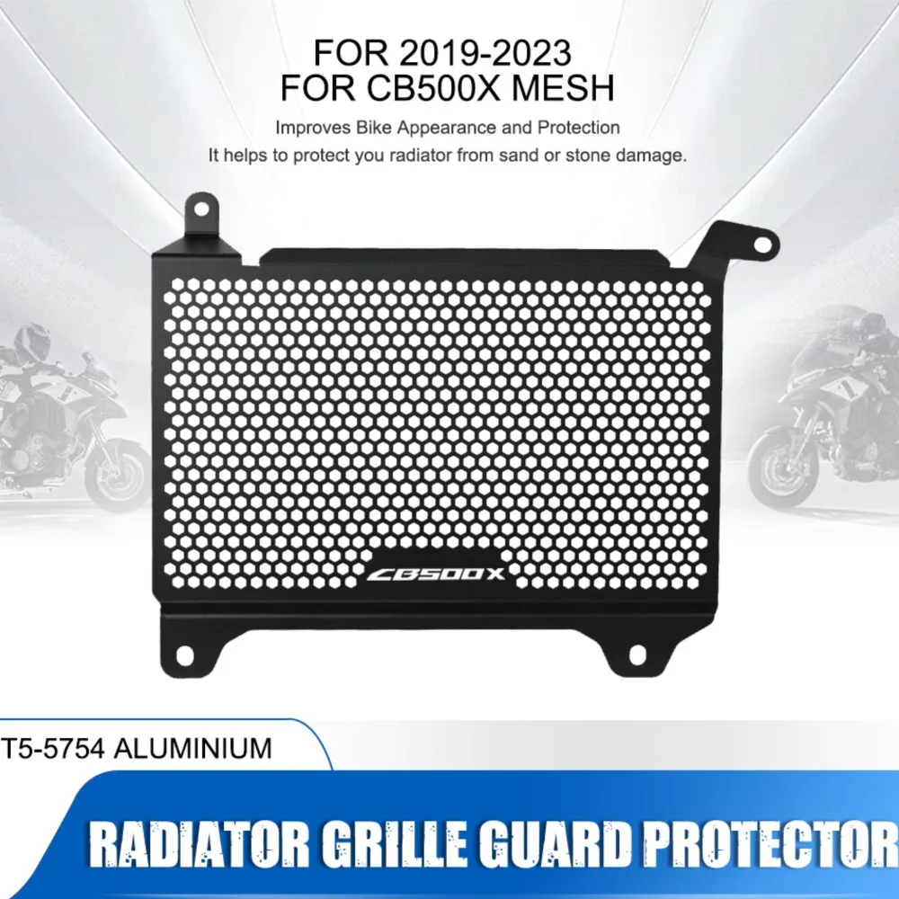 

2019 2020 2021 2022 2023 For Honda CB500X CB 500X CB 500 X Radiator Grille Guard Cover Protector Oil Cooler Protection Mesh