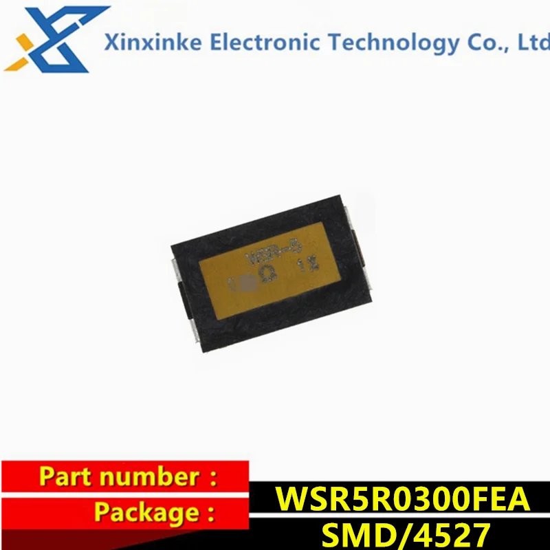 

WSR5R0300FEA SMD DALE WSR-5 0.03ohms Precision alloy power resistor 0.03R 1% 5W 4527 30mOhms Current sensing resistor