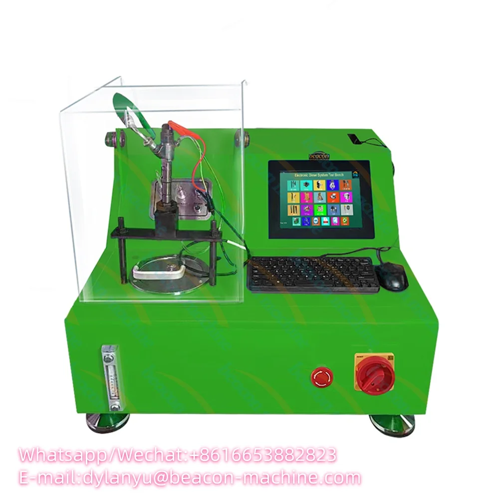 

EPS200 с акриловой защитной крышкой Common Rail, инжектор дизельного топлива и пьезоэлектрический топливный инжектор, испытательный стенд