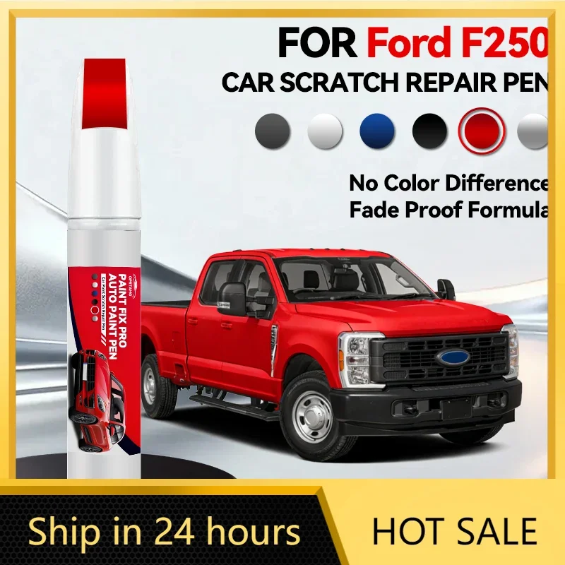 

Ручка-корректор для ремонта лакокрасочного покрытия Ford F250 1990-2026, средство для удаления царапин, аксессуары для авто, черный, белый, серебристый, серый, синий