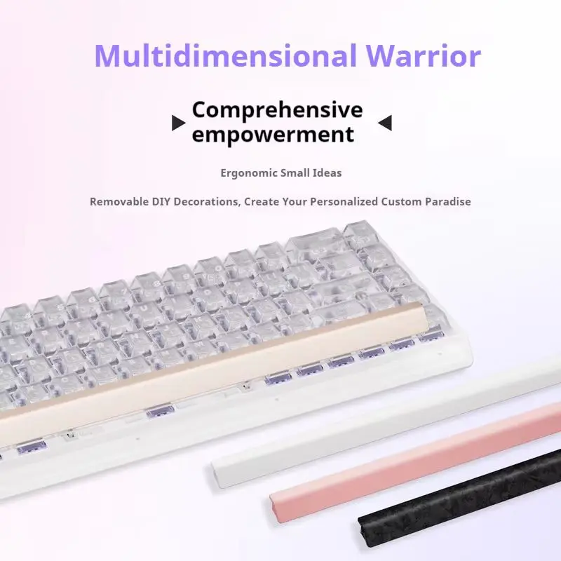 Atk 68rx Magnetic Axis Keyboard Wired Connection Ergonomic Removable Diy Decoration Rgb Lighting Effect Gaming Esports Keyboard