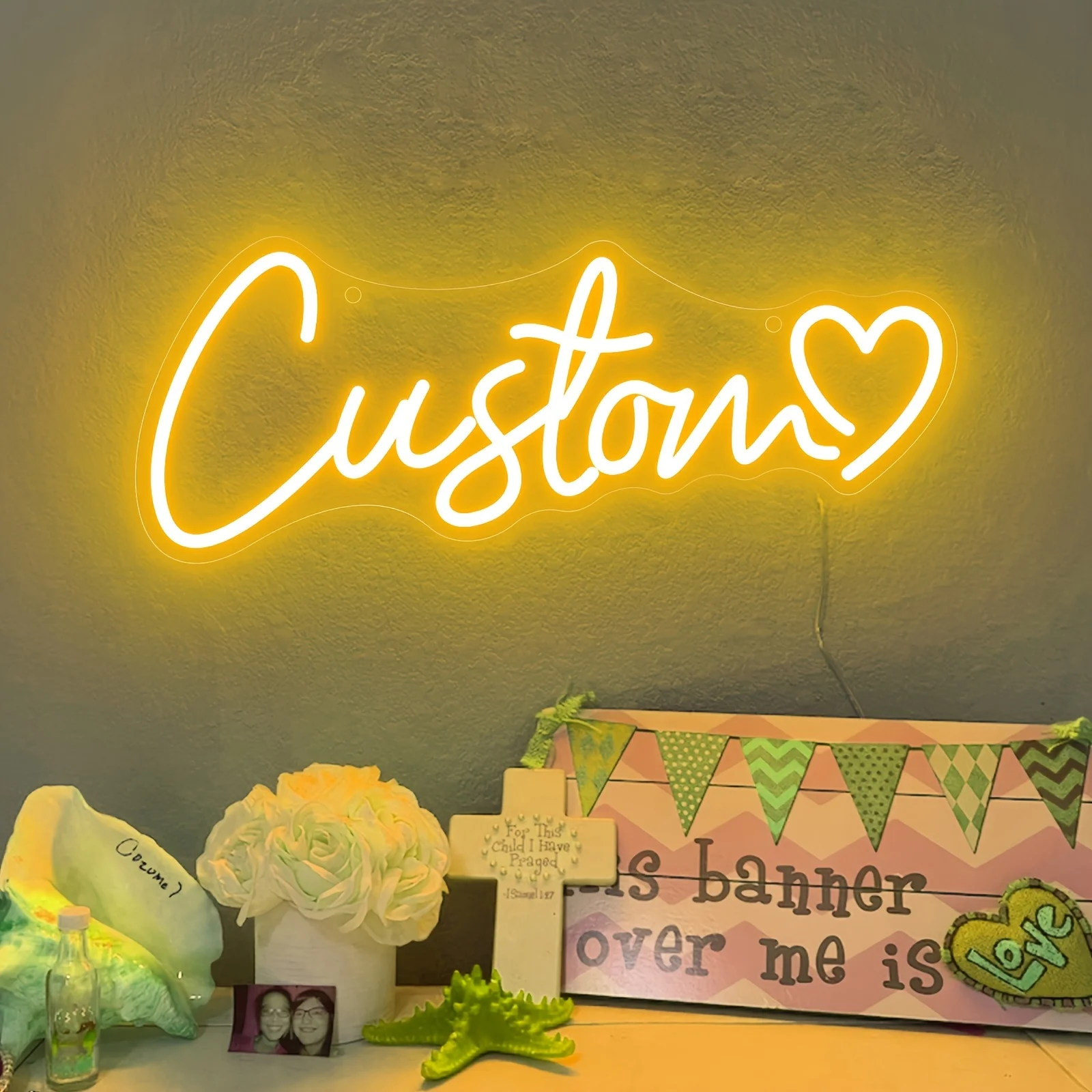 

Personalized Neon Sign Custom USB Neon Mulfont Color Can Be Used For Cafe Bar Restaurant Bedroom Signage Decorative LED Lights