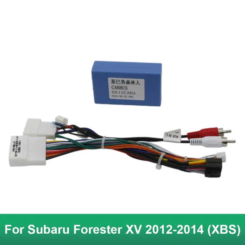 For Subaru Forester XV 2012-2014 XBS Car Radio Fascia Dashboard Panel Stereo Installation Frame Kit