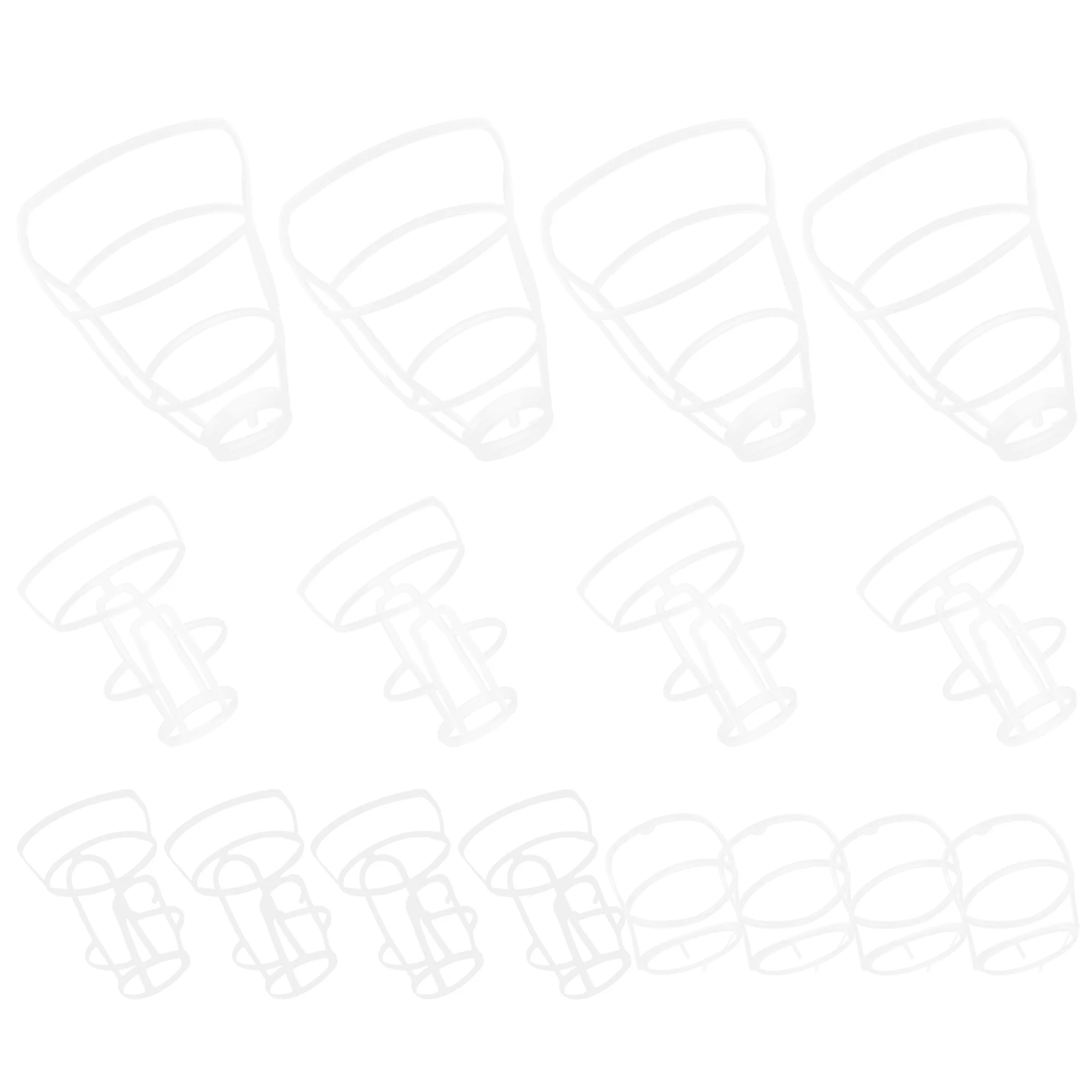 

20 шт., сетка для инфузионных бутылок, 50 мл, 100 мл, 250 мл, 500 мл, портативная сетка IV, подставка для капель, аксессуары для хранения, клетка для солевого питания, больничные принадлежности