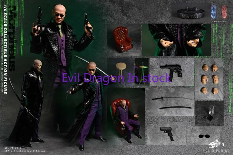 

In Stock New 1/6 The Matrix Hacker Fb-Z014 Action Figure Toy Collection Birthday Gift