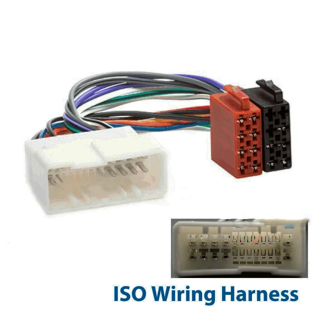 Para Kia Carnival 2006-2010 Cable de interruptor adaptador ISO de Radio de coche 24 pines Cerato Grand Rio Sorento Soul Sportage ﻿ Conector de arnés