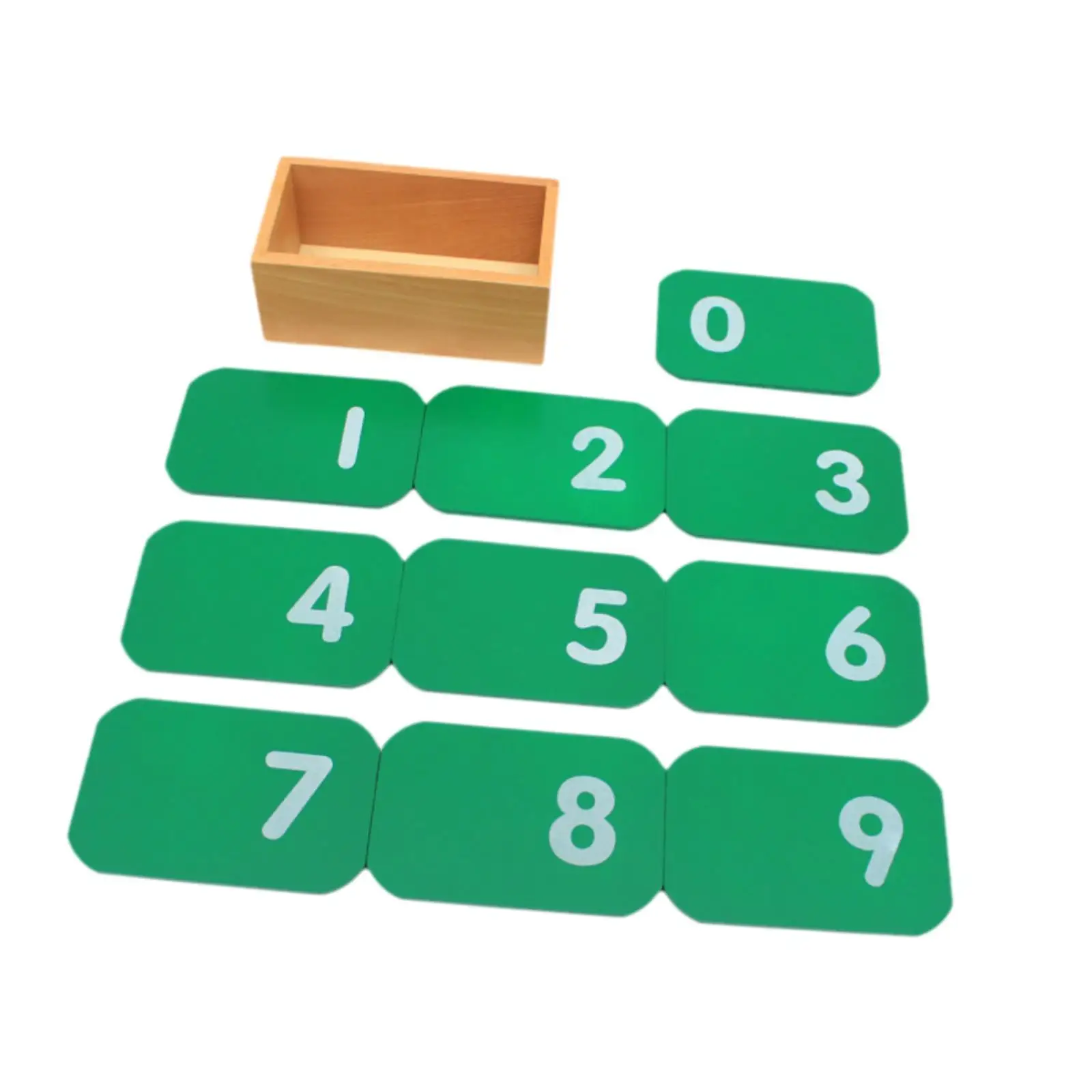 Number Cards Basic Math Learning Hand Eye Coordination Educational Toy Montessori for 3 -4 Years Old Toddlers Boys Nursery Kids