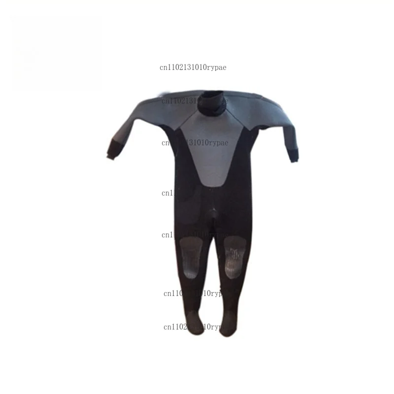 5MM semi-enclosed dry diving suit, 5MM with ventilation holes
