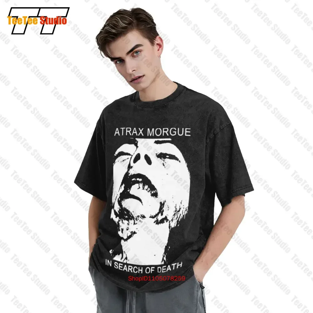 Atrax Morgue In Search Of Death Unisex  T-Shirt RCF9 Oversized