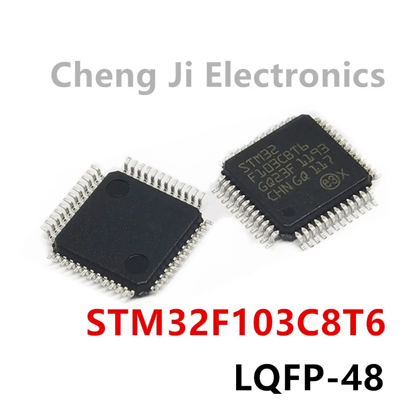 5PCS/Lot    STM32F103C8T6  LQFP-48 、STM32F103RCT6  LQFP-64 、STM32F103VDT6  LQFP-100   STM32F103   Microcontroller chip 32-bit