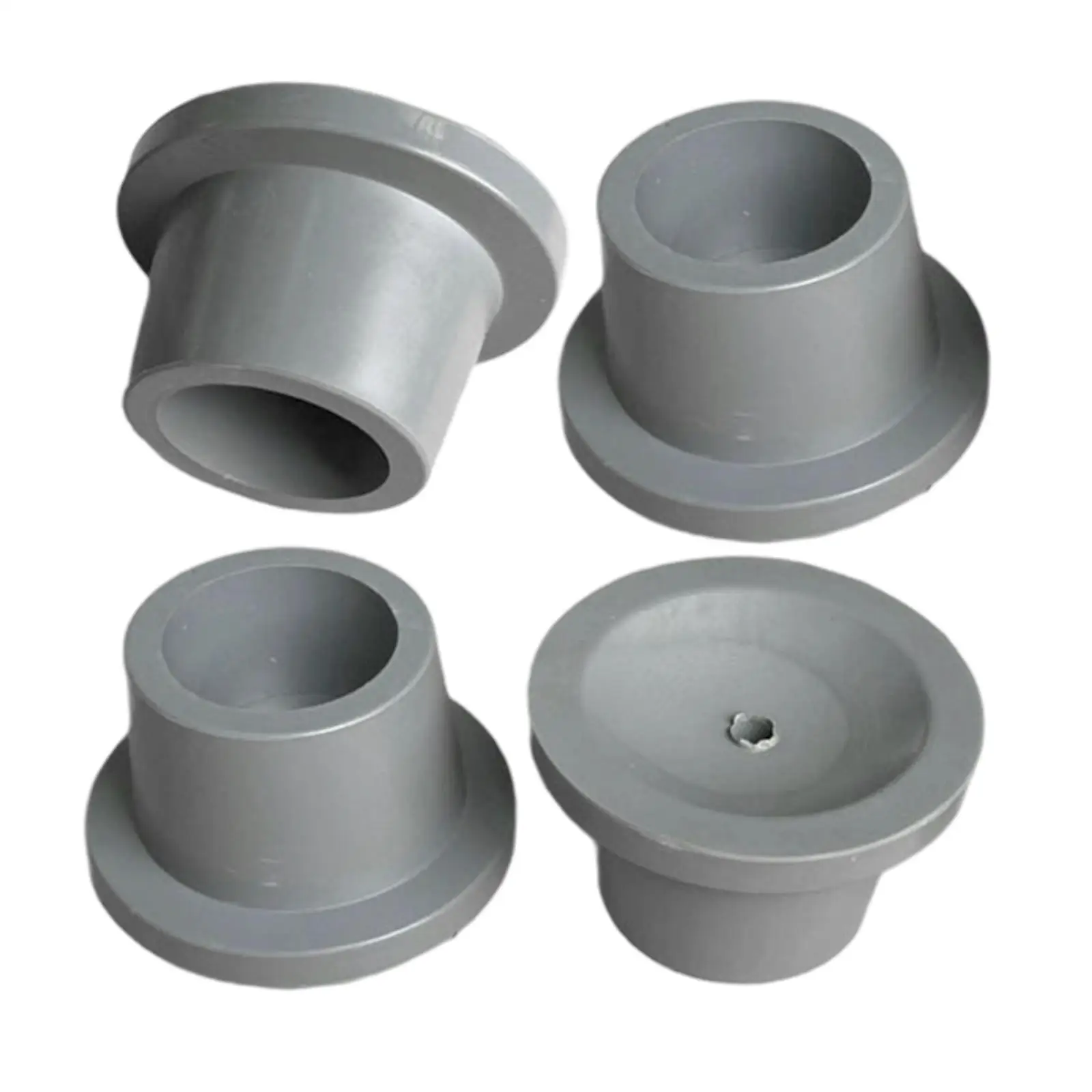 Heavy Duty Walking Cane Tips Rubber Protectors Wide Bottom Drainage Holes for Chairs for Bathroom Showers for Disabled Use