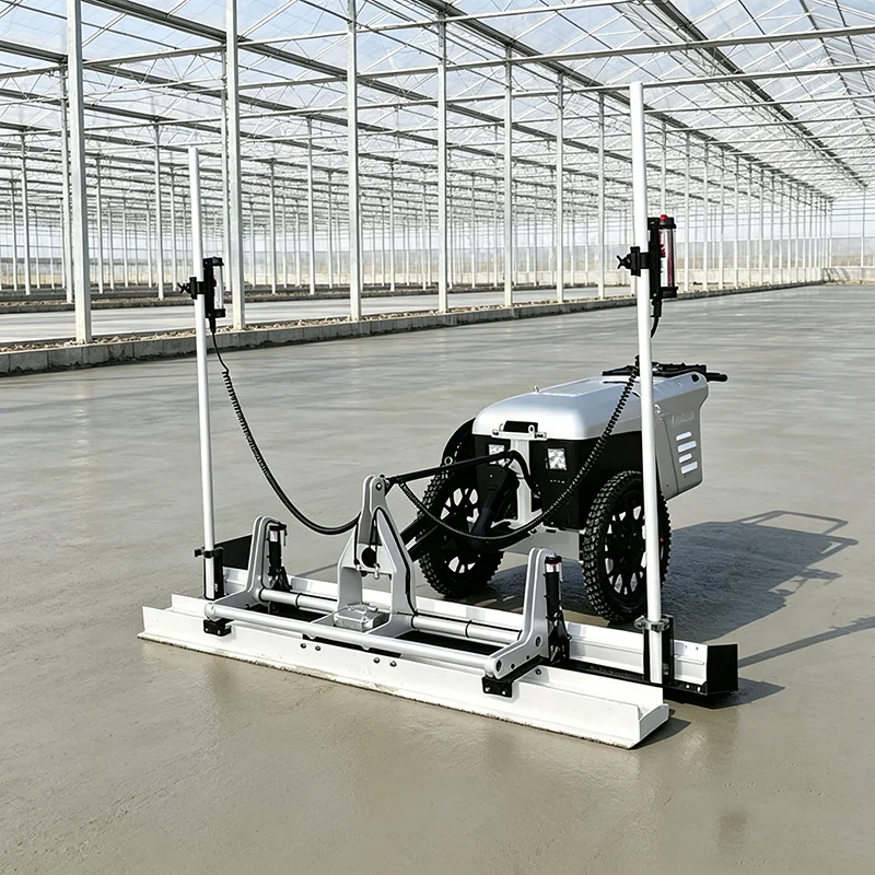 Walk‑behind Laser Concrete Screed Easy‑operate Concrete Leveling Equipment for Small Job Site Application