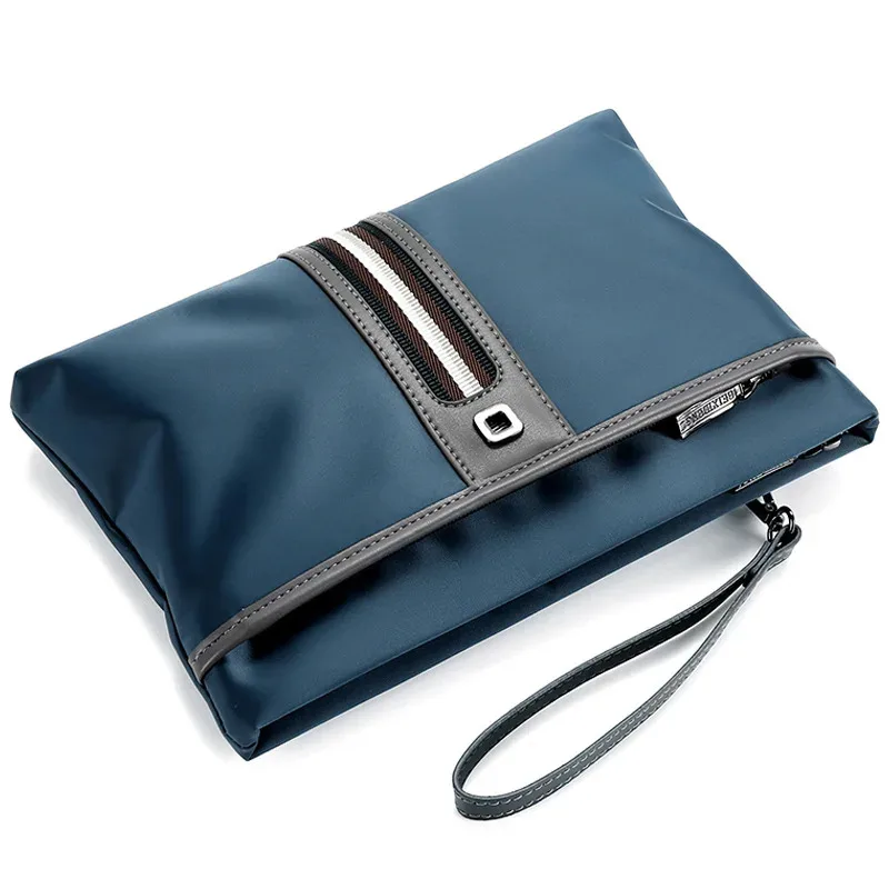 Business Man Handbag Cellphone Clutch Oxford Bag Waterproof Wallets Casual Men Envelope Mobile PhoneBags