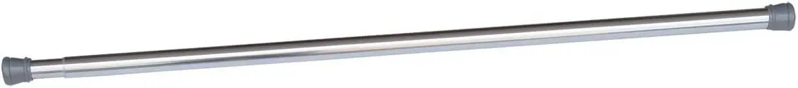 

Design House 561019 Classic Adjustable Shower Rod for Bathroom, 36 to 63-inch, Polished Chrome