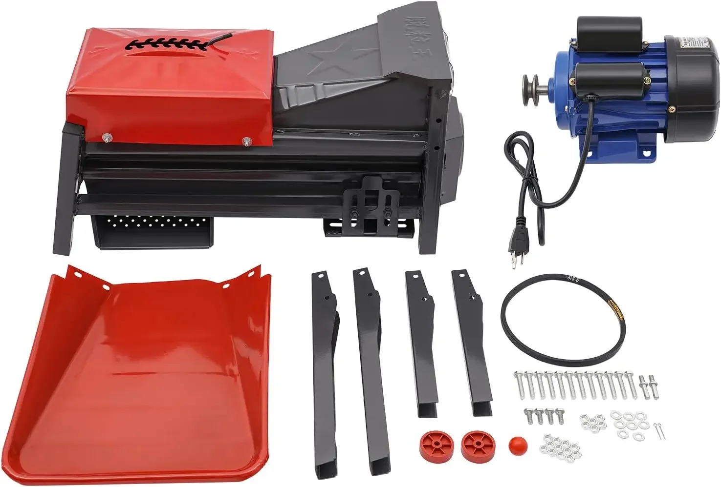 Maïsdorsmachine IP44 Heavy Duty Sheller, Automatische Strippen Machine 2800 RPM Droge Sheller Dorsen