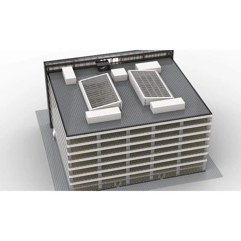 City Building Model Moc Building Bricks Technology Building Model Technology Modular Blocks Gifts Christmas Toys DlY Assembly